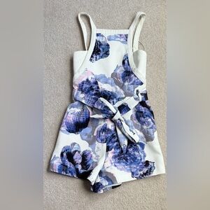 Finders Keepers Light Floral Playsuit